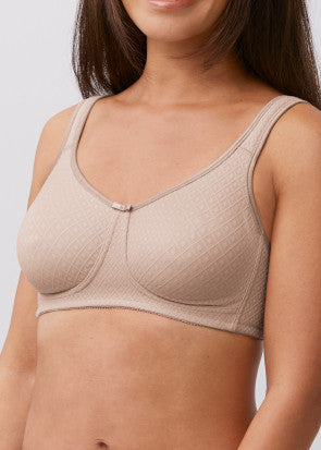 Amoena Mira bygelfri bh AA-E-kupa beige