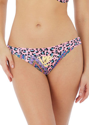 Freya Cala Fiesta bikiniunderdel med vikbar kant XS-XL mönstrad - X-Large