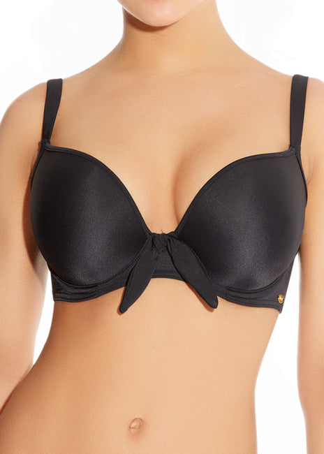 Freya Deco Swim Underwired Moulded Bikini Top D-J kupa Svart-70D