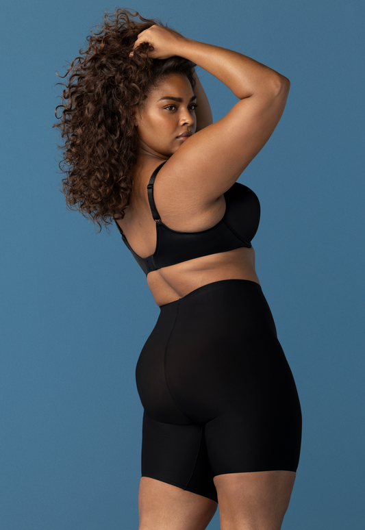 Smoothease svart curve med ben