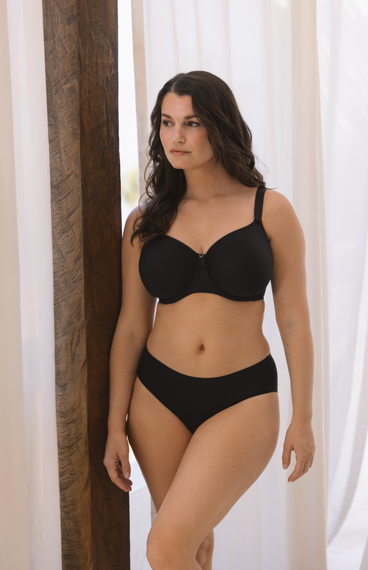 Rebecca Essentials svart Spacer BH