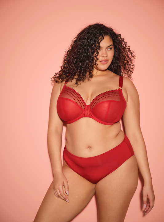 Matilda Röd Ringad BH