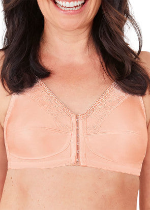 Amoena Nancy Blush framknäppt bh B-G kupa
