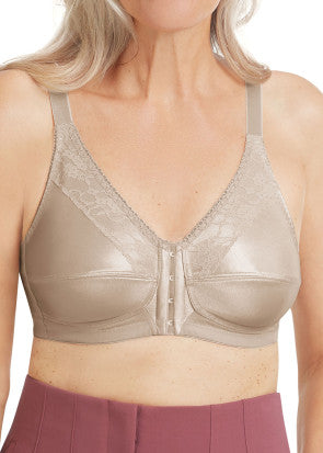 Amoena Nancy Light Sand framknäppt bh B-G kupa