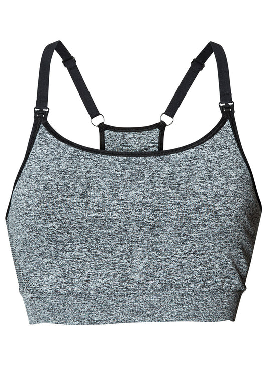 Boob Fast Food mjuk amningsbh sport S-XL grå - Small