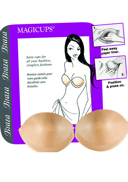 Braza Magicups bandlös bh beige
