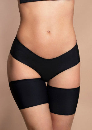 Bye Bra Thigh Bands Fabric S-XXL svart