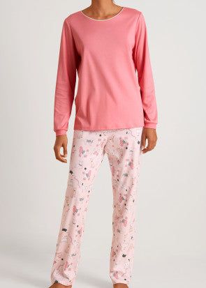 Calida Dog Dreams Strawberry Ice pyjamas XS-L - X-Small