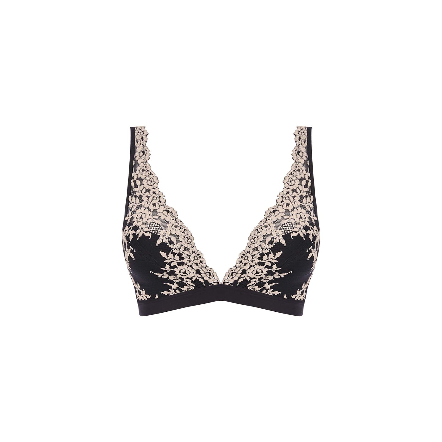 Embrace lace svart bygelfri spets BH