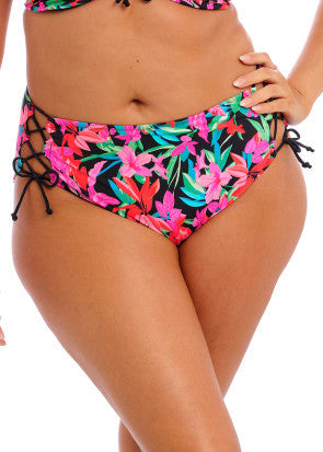 Elomi Swim Savaneta Black justerbar bikiniunderdel 42-52 - 44