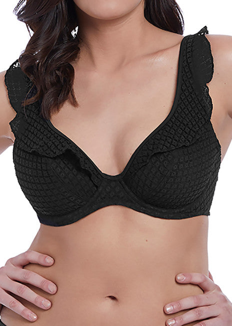 Freya Swim Bohemia High Apex Bikinitop D-M Kupa Svart - 65D