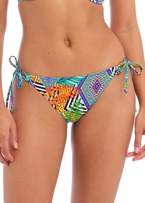 Freya Swim Cala Palma knytning på sidorna bikiniunderdel XS-XL multi - X-Large