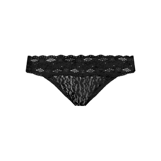 Halo lace svart brief