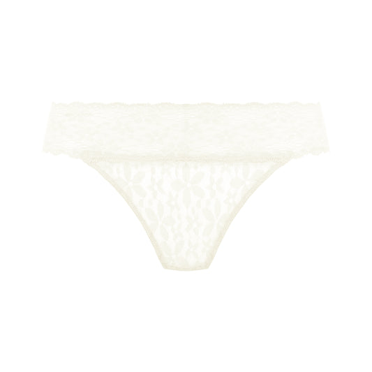 Halo lace Ivory brief