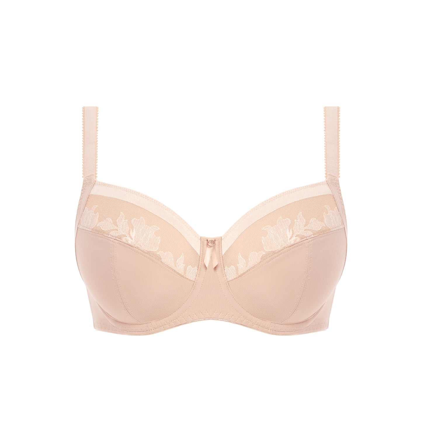 Illusion beige fullkupa med sidosupport