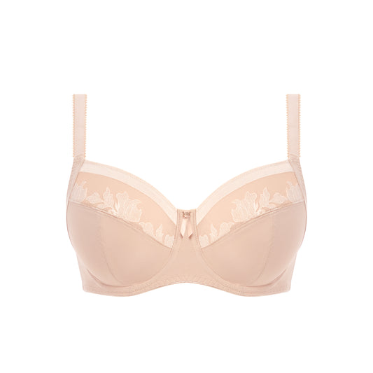 Illusion beige fullkupa med sidosupport