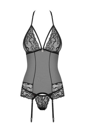 Obsessive 838 Cor 1 S/M Svart