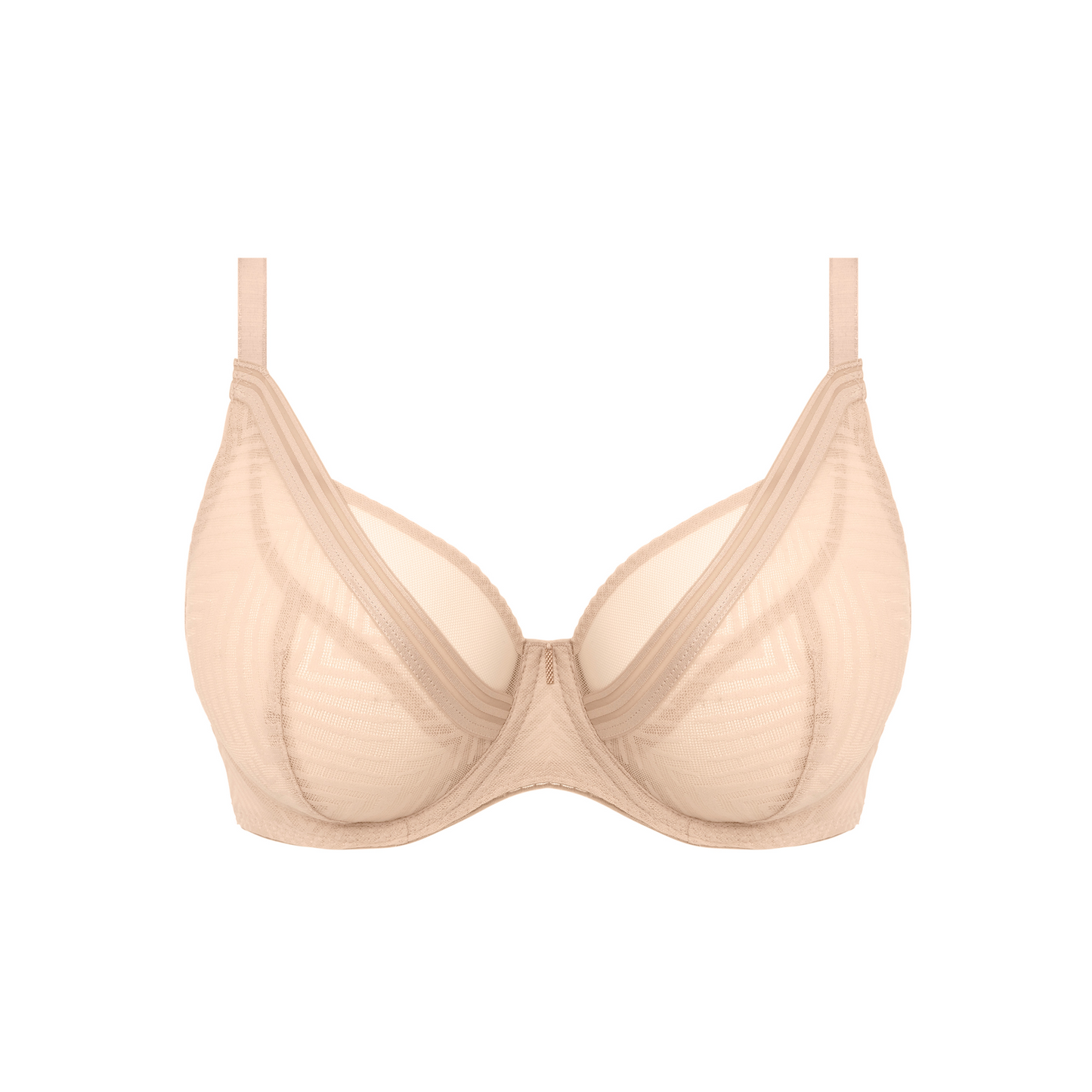 Tailored beige bh med högt apex