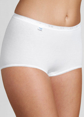 Sloggi Basic+ maxi brieftrosa 2-pack 38-58 vit