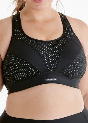Swegmark Incredible Svart sportbh A-I kupa