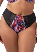 Elomi Lucie Cherry Blossom high leg brief M-4XL